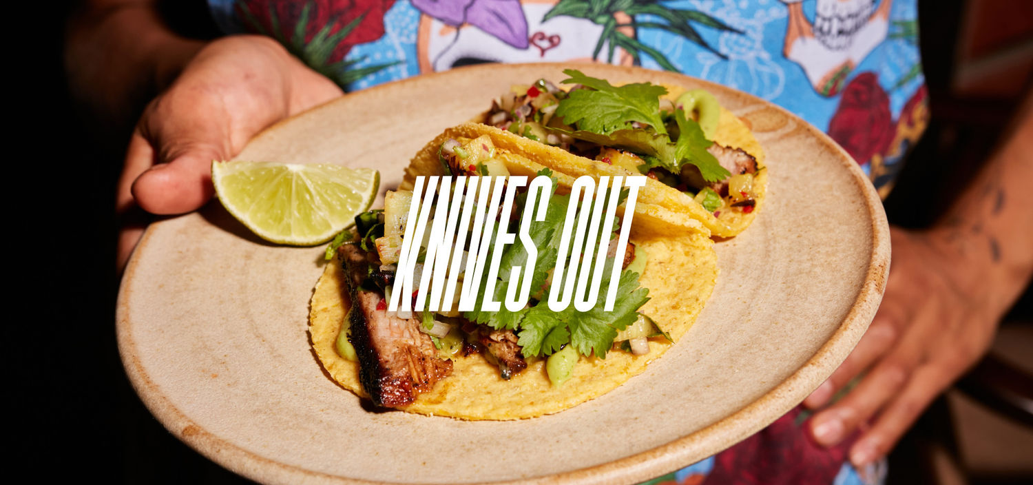 Knives Out - Tacos and Tequila Throwdown